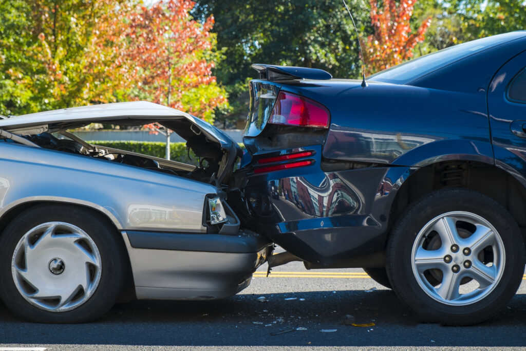 Auto accident in DeRidder, LA